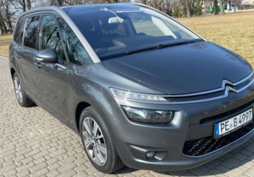 Citroen Grand C4 Picasso II Grand Picasso 2.0 BlueHDi 150KM 2015 Citroen C4 Grand Picasso 2.0HDI 150PK Manual Exclusive 7-osob Full Opcja S, zdjęcie 1