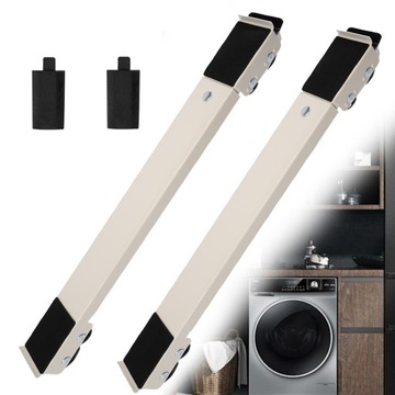 РОЛИКЫ ДЛЯ ТРАНСПОРТИРОВКИ МЕБЕЛИ ДВИЖУЩИЕСЯ РЕЛЬСЫ 44,5-70СМ 330КГ 2ШТ.