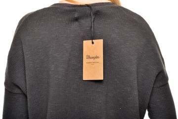 WRANGLER sweter grey ADELE SHORT CARDIGAN _ XS 34