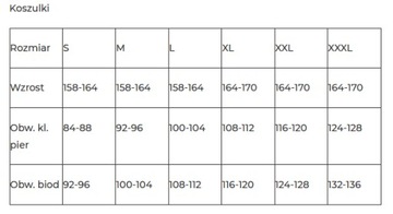 EMILI koszulka szer.ram. bawełna SARA czarna XXL