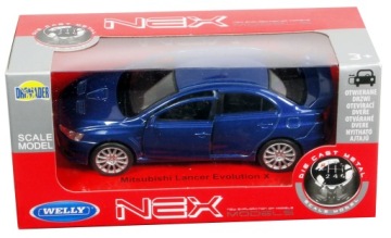 МЕТАЛЛИЧЕСКАЯ МАШИНА MITSUBISHI LANCER EVOLUTION X