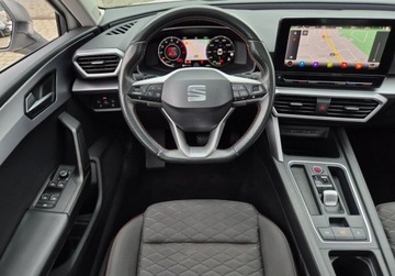 Seat Leon IV Sportstourer 1.5 eTSI (MHEV) 150KM 2021 Seat Leon FR 1.5eTSI 150KM DSG Hak Kamera FullLink DCC Panorama Kessy ACC, zdjęcie 17