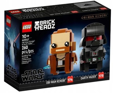 LEGO BrickHeadz 40547 Оби-Ван Кеноби и Дарт Вейдер