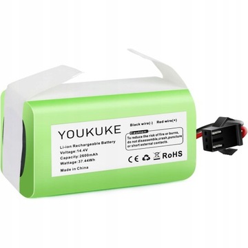 BATERIA 2600MAH 14.4V DO EUFY ROBOVAC 11 12 15C ECOVACS DEEBOT AKUMULATOR