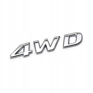 EMBLEMAT znaczek NAPIS metal napis 4WD HYUNDAI