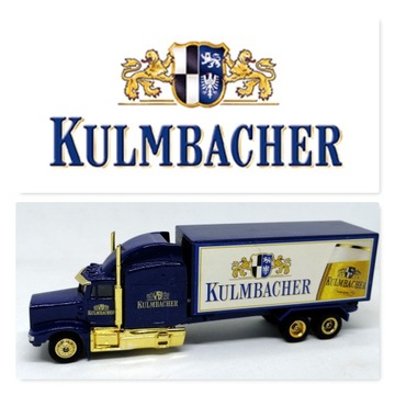 KULMBACHER BEER model ciężarówka TRUCK dł. 14.5cm NIEMCY