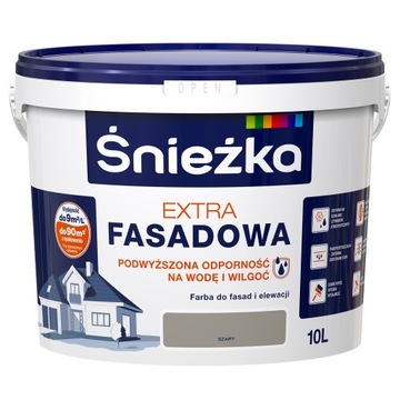 Śnieżka Extra Fasadowa Szary 10L