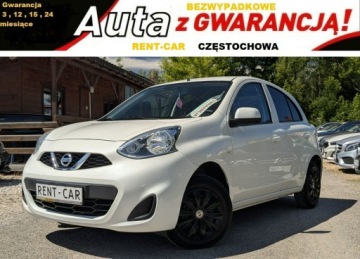 Nissan Micra IV Hatchback 5d Facelifting 1.2 80KM 2015 Nissan Micra 1.2i 80PS Bezwypadkowy OPŁACONY