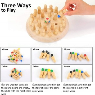 WOODEN MEMORIAL CHESS EDUCATIONAL TOYS