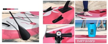 SUP доска, надувная PADDLE BOARD PADDLE KAYAK ДЛЯ ПЛАВАНИЯ 335 СМ