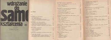 WDRAŻANIE DO SAMOKSZTAŁCENIA Józef Półturzycki