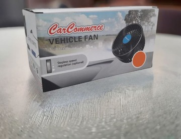 Wentylator Samochodowy 24V Turbo śr. 15cm do Auta
