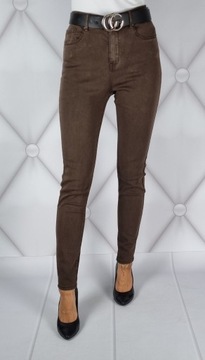 БРЮКИ С ВЫСОКОЙ ПОСАДКОЙ, РАЗМЕР 42/XL