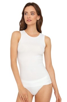 GATTA KOSZULKA VEST GRUBE RAMIĄCZKA BIAŁA XL