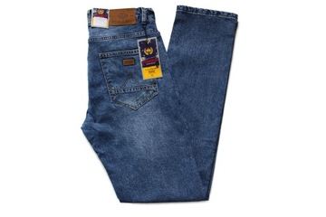 SPODNIE MĘSKIE JEANS (długie) W37 L36 PAS 96-98
