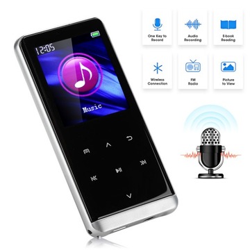Bluetooth Mini MP4 Media MP3-плеер