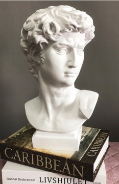 СТАТУЯ ГОЛОВЫ ДАВИДА БЮСТ СКУЛЬПТУРА УКРАШЕНИЕ