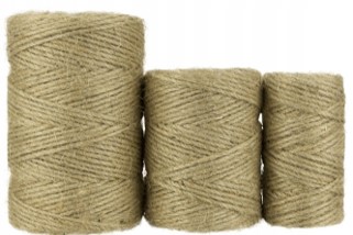SZNUREK JUTOWY 400g 2mm 200m naturalny