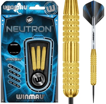 LOTKI RZUTKI DART WINMAU NEUTRON BRASS STEEL 23g