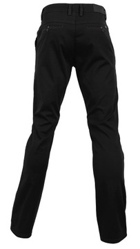 МУЖСКИЕ ЧЕРНЫЕ ЭЛЕГАНТНЫЕ БРЮКИ-ЧИНОСЫ К РУБАШКЕ W40 L32 104-108