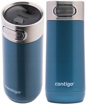 Kubek termiczny kawy Contigo Luxe Niebieski 360ml
