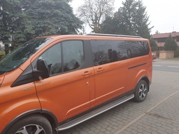 FORD TRANSIT CUSTOM LONG 2014 + ПРОЧНЫЕ РЕЙЛГИ НА КРЫШЕ БАГАЖНИК