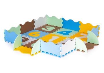 Развивающий пенопластовый коврик, манеж, основа для головоломки.