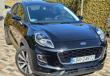 Ford Puma II Crossover 1.0 EcoBoost 125KM 2020 Ford Puma Automat, Niski przebieg, TITANIUM-X, Polecam Benzyna 125KM