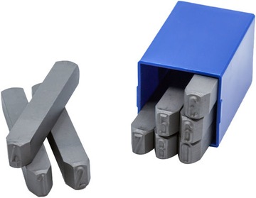 KOMPLET ZNACZNIKÓW CYFRY 12MM