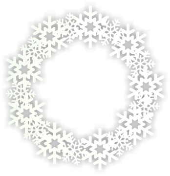 WIANEK ZAWIESZKA DO OKNA ŚNIEŻYNKI ŚWIĄTECZNA 30CM