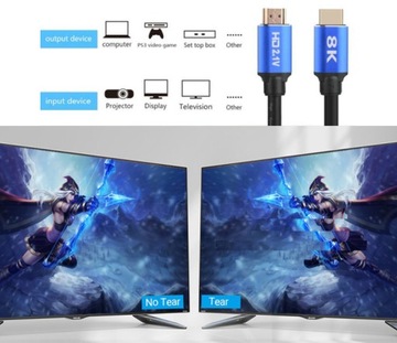 Кабель HDMI 2,1 В + eARC PS5 48 Гбит/с, 1 метр, 8K HDR!!!