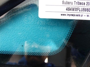 SKLO (OKNO) KAROSERIE PŘEDNÍ LEVÝ SUBARU TRIBECA 07-14