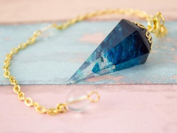 МАЯТНИКОВАЯ СМОЛА МАЯТНИКОВЫЙ ОРГОНИТ ГОЛУБАЯ КРИСТАЛЛИЧЕСКАЯ ГЛАЗУРЬ PAJETKI