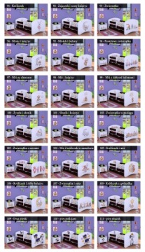 КРОВАТЬ 140/70 ВЕНГЕ С ЯЩИКОМ - HAPPYBABIES_PL