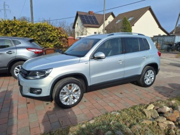 Volkswagen Tiguan I SUV Facelifting 1.4 TSI BlueMotion 122KM 2013 Volkswagen Tiguan Bezwypadkowy Serwisowany Kamera, zdjęcie 2