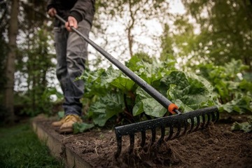 ГРАБЛИ FISKARS МЕТАЛЛИЧЕСКИЕ, УНИВЕРСАЛЬНАЯ ЗАКАЛЕННАЯ СТАЛЬ