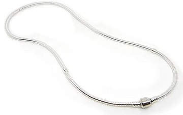 MD srebrny łańcuszek naszyjnik żmijka | S925