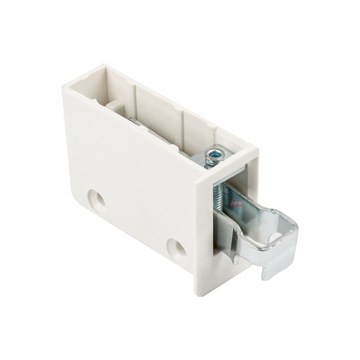 МЕБЕЛЬНЫЙ КУЛОН ПРАВЫЙ + ЛЕВЫЙ ДЛЯ ШКАФОВ, БЕЛЫЙ, 1 КОМПЛЕКТ.