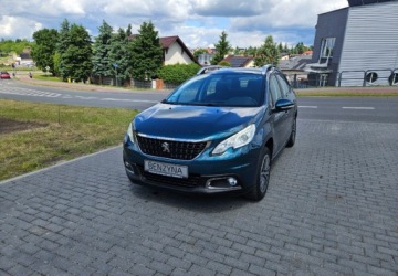 Peugeot 2008 I SUV Facelifting 1.2 PureTech 82KM 2016 Peugeot 2008 LIFT 1-Wlasciciel Klima Czujniki Parkowania Grzane Fotele, zdjęcie 2