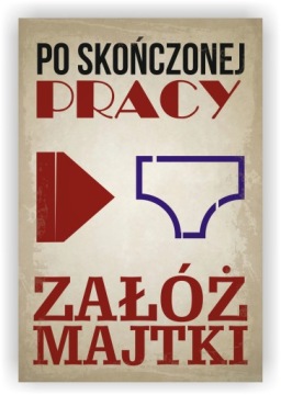 Tabliczka PRL (5) 20x30 cm