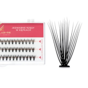 Rzęsy kępki - ManyLashes 20D skręt C 10mm