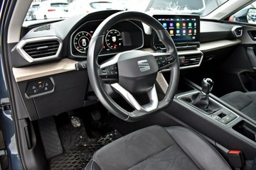 Seat Leon III ST Facelifting 1.5 EcoTSI 150KM 2020 Seat Leon Bezwypadkowy / Salon Polska / Serwis ASO, zdjęcie 8