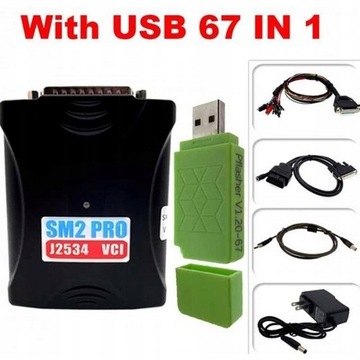 SM2 PRO J2534 VCI PCMFLASH программатор ЭБУ