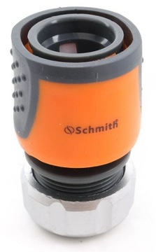 БЫСТРОРАЗЪЕМНЫЙ СОЕДИНИТЕЛЬ ДЛЯ САДОВЫХ ШЛАНГОВ НАБОР ОПРЫСКИВАЮЩИХ ФОРСУНОК 1/2 - 3/4 SCHMITH