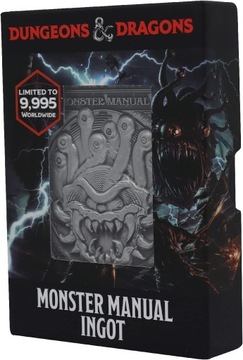 НАБОР DND MONSTER MANUAL + INGOT LIMITED EDITION ENG BAR