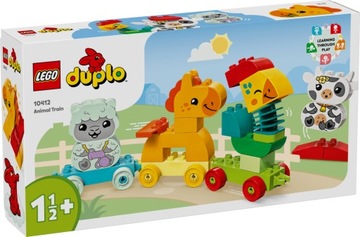 LEGO DUPLO 10412 Pociąg ze zwierzątkami
