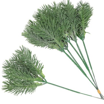 ЕЛЬ ЕЛЕВАЯ ВЕТКА РОЖДЕСТВЕНСКАЯ ДЕРЕВО ГУСТЫЕ ВЕТКИ 6 веток