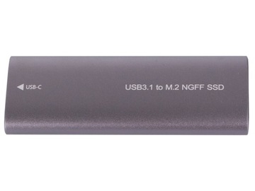 КОРПУС КАРМАН ДЛЯ ДИСКОВОГО АДАПТЕРА M.2 SATA NGFF USB 3.1 USB TYPE-C 2230–2280 мм