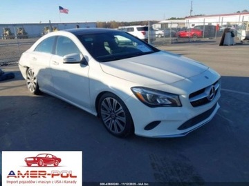 Mercedes CLA C117 2018 Mercedes-Benz CLA MERCEDES-BENZ CLA 250 2.0 Benzyna 208KM
