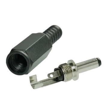 Вилка постоянного тока для пайки | 3,5х1,3 | ВИТАЛКО